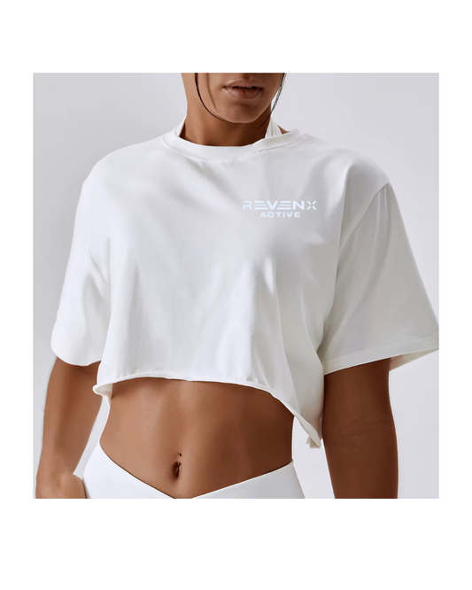 RevenX Reflective Logo Crop Mix and Match
