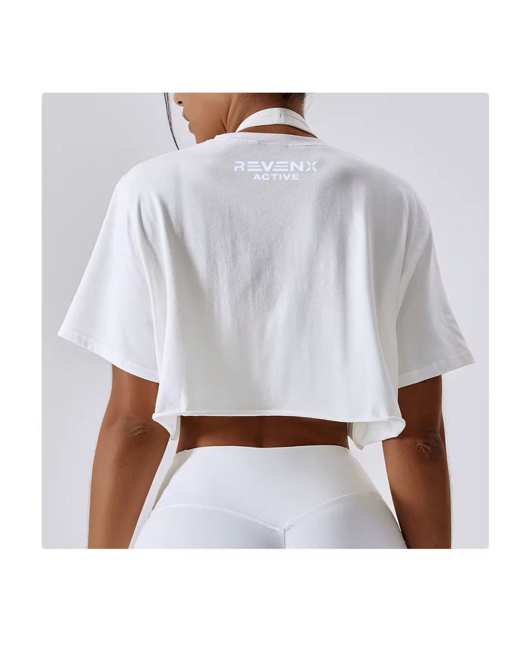 RevenX Reflective Logo Crop