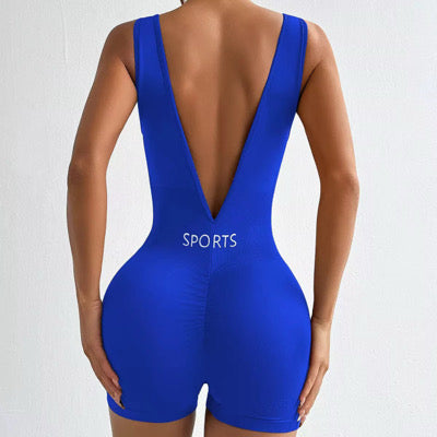 Revenx Active V-Back Sculpt Romper Mix and Match