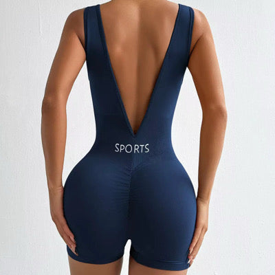 Revenx Active V-Back Sculpt Romper Mix and Match