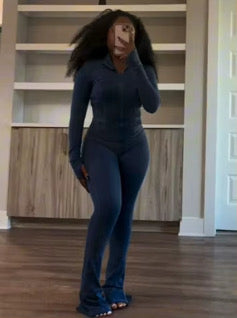 Revenx Luxe Sculpt Set:Two Piece Yoga Matching Set Women Tummy Control Workout Gym Clothing Suit