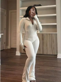 Revenx Luxe Sculpt Set:Two Piece Yoga Matching Set Women Tummy Control Workout Gym Clothing Suit