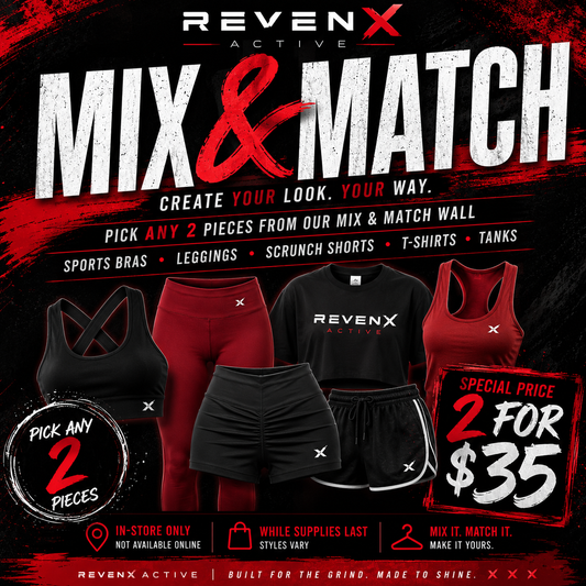 Mix and Match Activewear 2-Piece for $35
